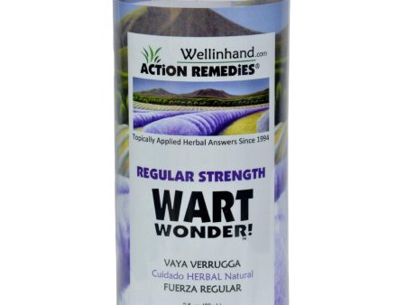 Wellinhand Action Remedies Wart Wonder - Regular Strength - 2 Oz Online Hot Sale