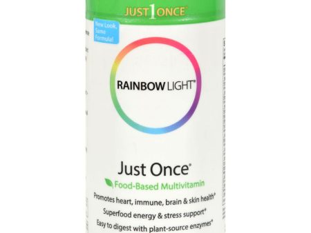 Rainbow Light Just Once Food-based Multivitamin - 120 Tablets For Cheap