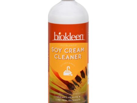 Biokleen Soy Cream Cleaner - Kitchen And Bath - 32 Oz For Sale