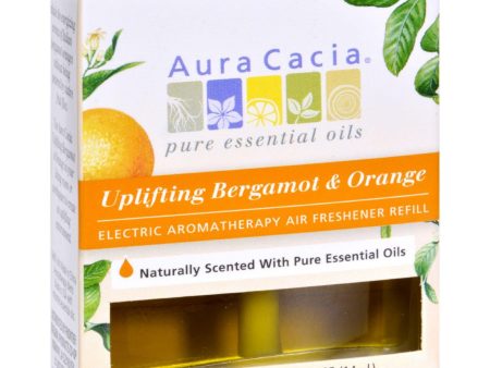 Aura Cacia Air Freshener Refill - Bergmont - 3 Pack Online Sale