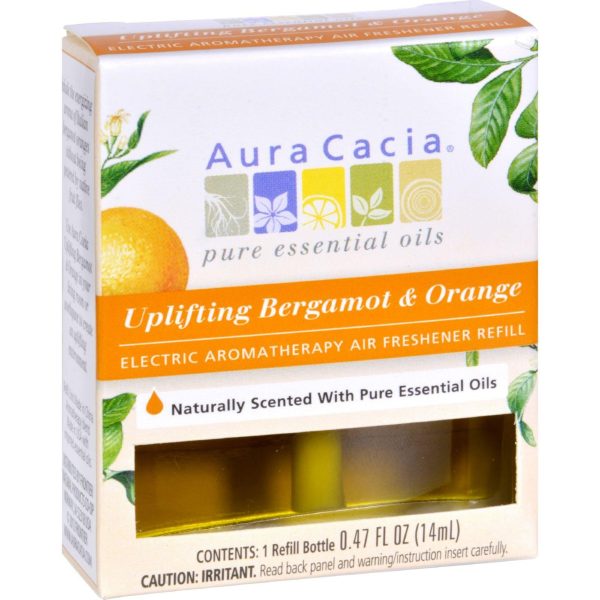 Aura Cacia Air Freshener Refill - Bergmont - 3 Pack Online Sale