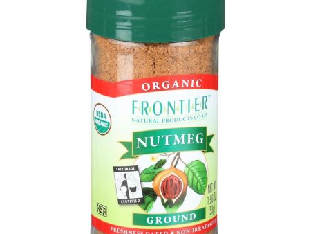 Frontier Herb Nutmeg - Organic - Fair Trade Certified - Ground - 1.9 Oz For Discount