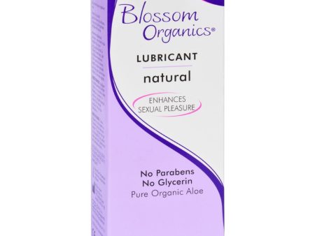 Blossom Organics Lubricant - Natural Moisturizing - 2.5 Fl Oz Online Hot Sale