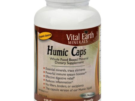 Vital Earth Minerals Humic Caps - 120 Capsules Discount