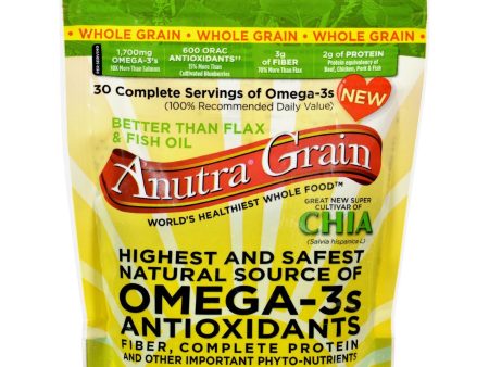 Anutra Omega 3s - Whole Grain - 8.5 Oz Online Sale