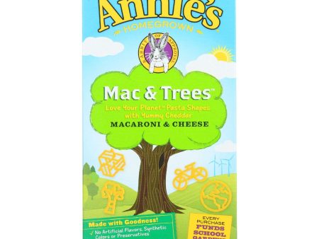 Annies Homegrown Macaroni And Cheese - Mac And Trees - 5.5 Oz - Case Of 12 Hot on Sale