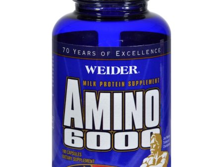 Weider Amino 6000 - 100 Capsules on Sale