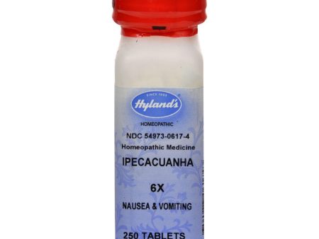 Hylands Homeopathic Ipecacuanha 6x - 250 Tablets Online Hot Sale