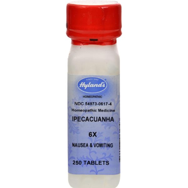 Hylands Homeopathic Ipecacuanha 6x - 250 Tablets Online Hot Sale