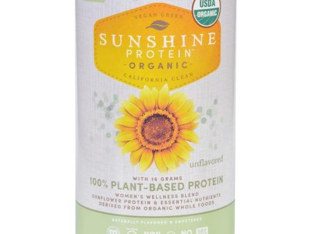 Sunshine Protein - Organic - Plant-based - Unflavored - 12 Oz Online