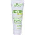 Alba Botanica Natural Acnedote Face And Body Scrub - 8 Fl Oz For Discount