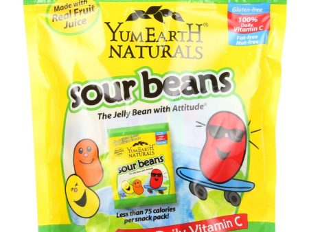 Yumearth Organics Jelly Beans - Sour - Natural - 5-.7 Oz - Case Of 12 Online Sale