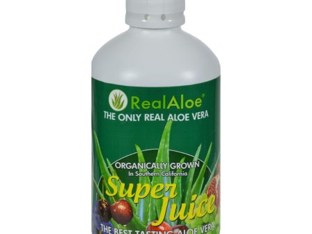 Real Aloe Aloe Vera Super Juice - 32 Fl Oz Supply