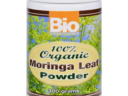 Bio-nutritional Moringa Leaf Powder - 100% Organic - 300 Grams Hot on Sale