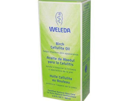 Weleda Birch Cellulite Oil - 3.4 Fl Oz Hot on Sale