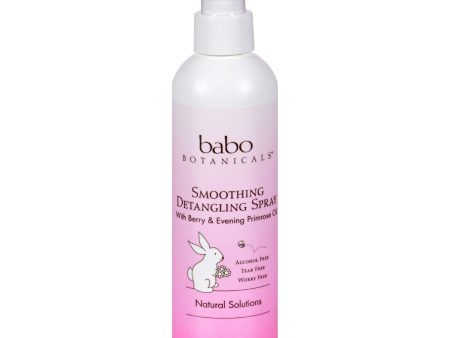 Babo Botanicals Instantly Smooth Detangler Berry Primrose - 8 Fl Oz Online