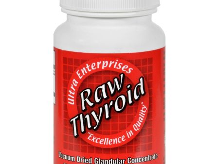 Ultra Glandulars Raw Thyroid - 90 Tablets Discount