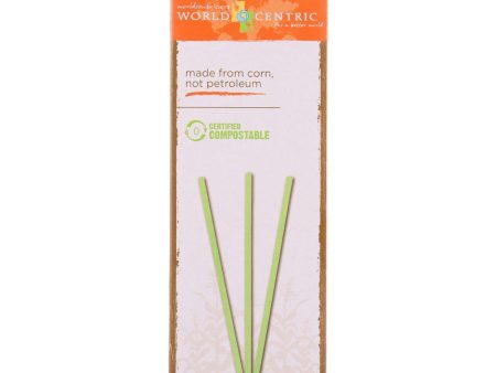 World Centric Straws - 7.75 In - Compostable - 50 Count - Case Of 24 Online Sale