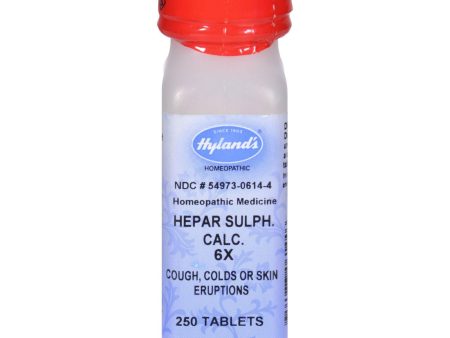 Hyland s Calcium Hepar Sulphate 6x - 250 Tablets Sale