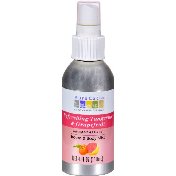 Aura Cacia Aromatherapy Mist Tangerine Grapefruit - 4 Fl Oz Online