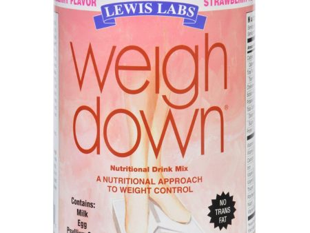 Lewis Lab Weigh Down - Strawberry - 16 Oz Cheap