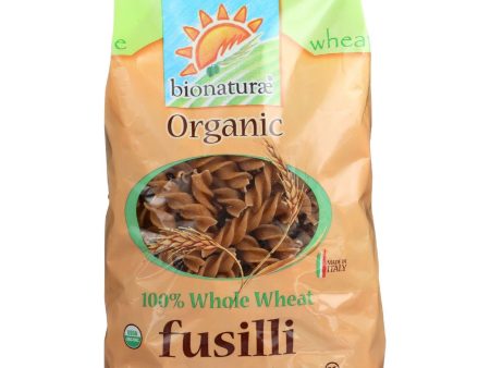 Bionaturae Pasta - Organic - 100 Percent Whole Wheat - Fusilli - 16 Oz - Case Of 12 Cheap