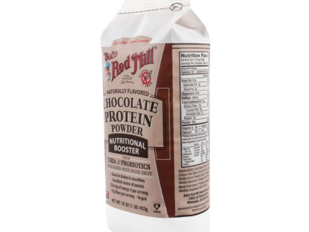 Bob s Red Mill Chocolate Protein Powder Nutritional Booster - 16 Oz - Case Of 4 Cheap