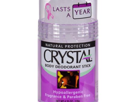 Crystal Body Deodorant Stick - 4.25 Oz on Sale