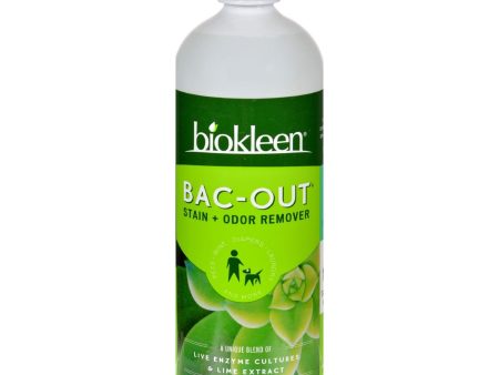 Biokleen Bac-out Stain And Odor Remover - Case Of 12 - 32 Oz For Discount