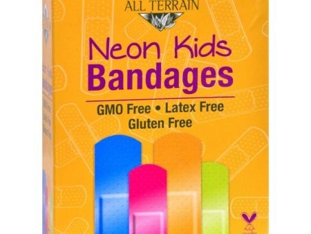 All Terrain Bandages - Neon Kids - Assorted - 20 Count Fashion