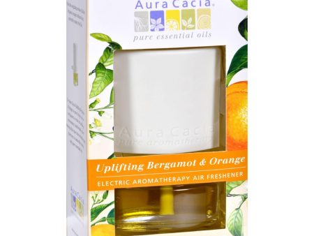 Aura Cacia Electric Air Freshener - Bergmont - 3 Pack For Discount