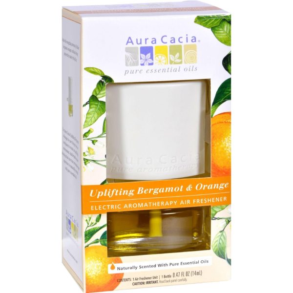 Aura Cacia Electric Air Freshener - Bergmont - 3 Pack For Discount