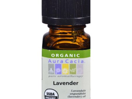 Aura Cacia Organic Lavender - .25 Oz Fashion