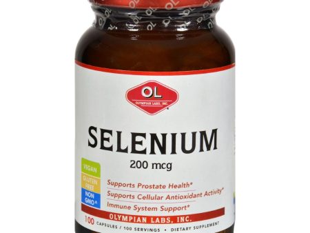 Olympian Labs Selenium - 200 Mcg - 100 Capsules For Discount