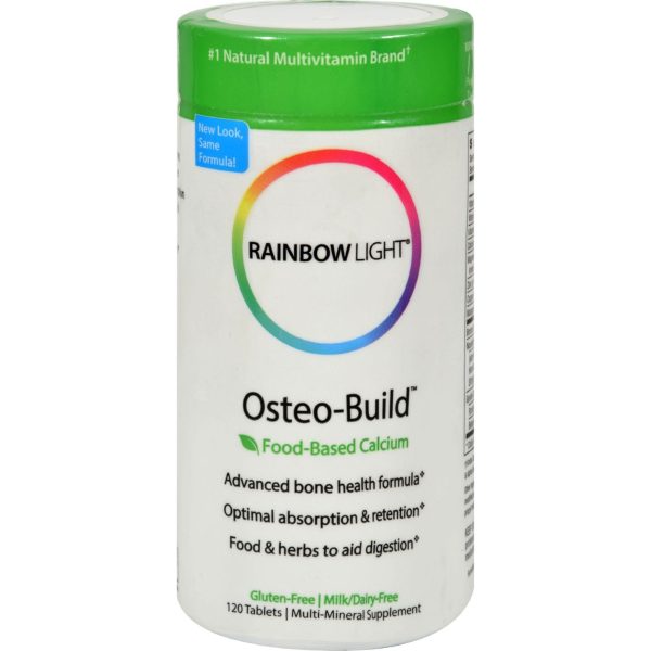 Rainbow Light Osteo-build - 120 Tablets For Sale