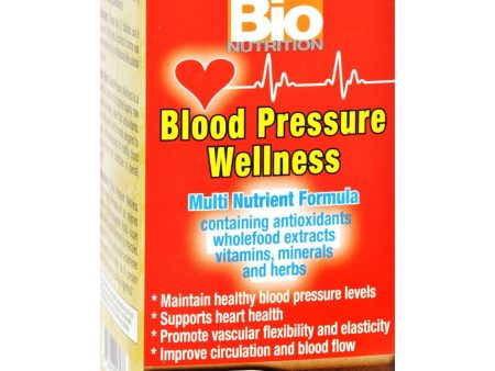 Bio Nutrition Blood Pressure Wellness - 60 Tablets For Sale