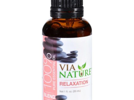 Via Nature Essential Oil Blend - Relaxation - 1 Fl Oz Sale