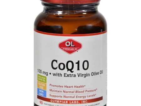 Olympian Labs Coenzyme Q10 - 100 Mg - 90 Softgels Online Hot Sale