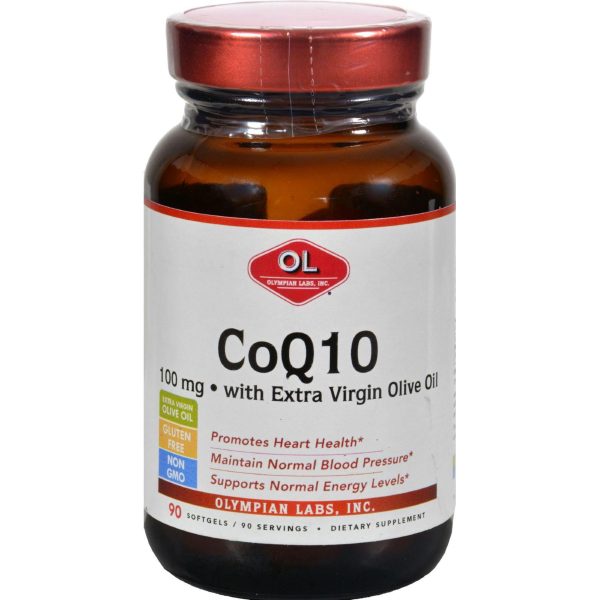 Olympian Labs Coenzyme Q10 - 100 Mg - 90 Softgels Online Hot Sale