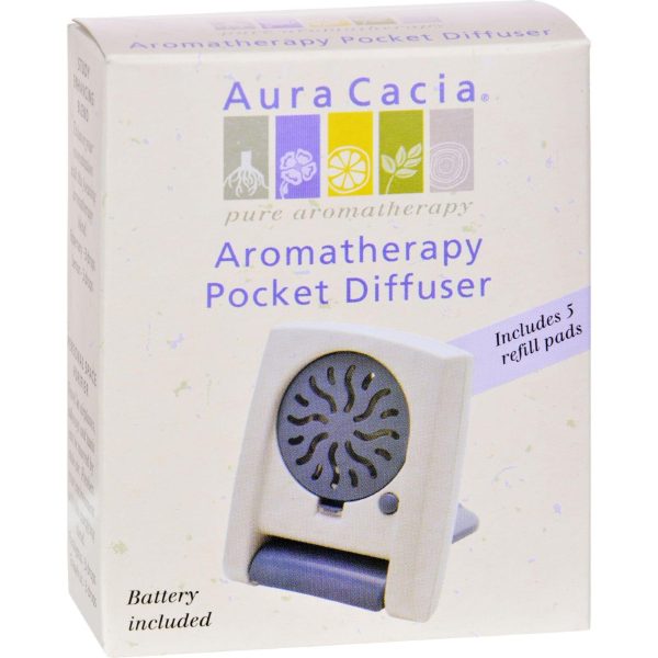 Aura Cacia Aromatherapy Pocket Diffuser - 1 Diffuser Hot on Sale