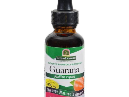 Nature s Answer Guarana Seed - 1 Fl Oz Hot on Sale