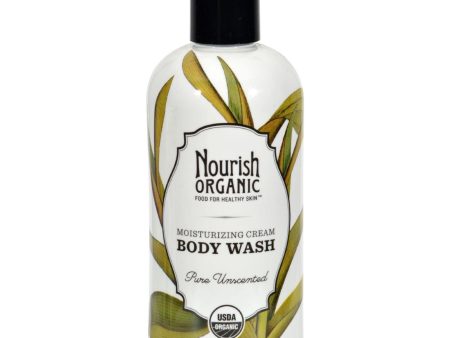 Nourish Organic Body Wash - Pure Unscented - 10 Oz Online