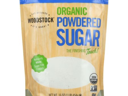 Woodstock Sugar - Organic - Powdered - 16 Oz - Case Of 12 Online