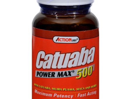 Action Labs Catuaba Power Max 500 - 500 Mg - 60 Capsules Online Hot Sale