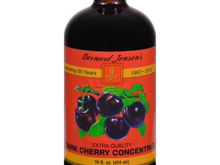 Bernard Jensen Black Cherry Concentrate Extra Quality - 16 Fl Oz on Sale