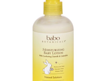 Babo Botanicals Oatmilk Calendula Moisturizing Baby Lotion - 8 Fl Oz For Discount