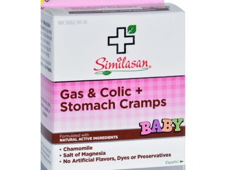 Similasan Baby Gas And Colic Plus Stomach Cramps - 135 Tablets For Sale