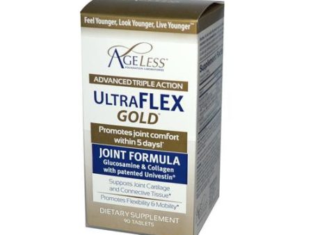 Ageless Foundation Ultraflex Gold Joint Formula- 90 Capsules Cheap