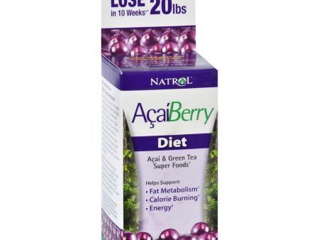 Natrol Acaiberry Diet - 60 Capsules Fashion