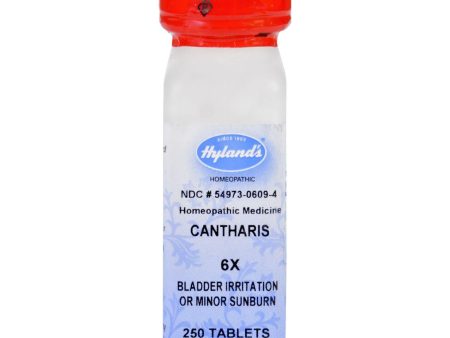 Hylands Homeopathic Cantharis 6x - 250 Tablets Online